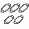5Pcs Exhaust Muffler Gasket For Husqvarna 61 66 266 268 272 272XP Chainsaw 503 40 54-01