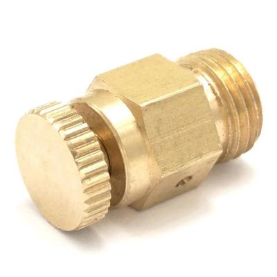 1Pcs Safety Valve Nozzle Manual Exhaust Valve PN 1.6 Mpa Male Thread Air Release Valve for Heating Ventilation