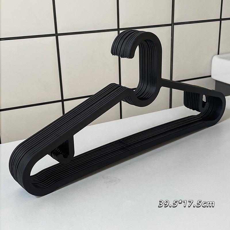 10-50pcs Lightweight Clothes Plastic White Hangers Dress Shirt Underwear Ultra-thin Slim Space-saving Flexible Clothing Hangers