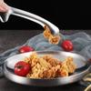 1Pc Food Clip Stainless Steel Barbecue Clips Portable Outdoor Grilling Tweezers Non-Slip Steak Tongs Kitchen Cooking Tools