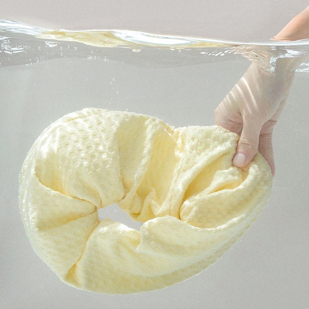 Autum Winter Hair-drying Scrunchies Oversized Sweet Head Bands Quick -Dry Hair Wrap Girls Women