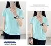 Women's Quick-Dry Ice Silk Short Sleeve T-Shirt: Breathable, Lightweight & Cool for Outdoor Casual Fitness