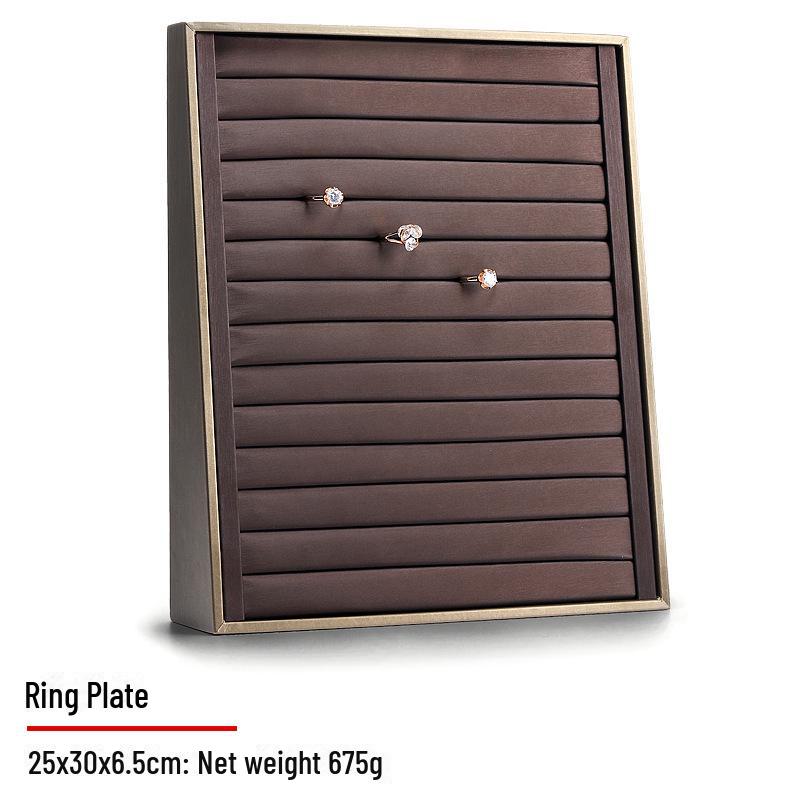 

Digu Vertical Коробка для хранения колец и ювелирных изделий - ПУ браслет, дисплей для сережек и поднос