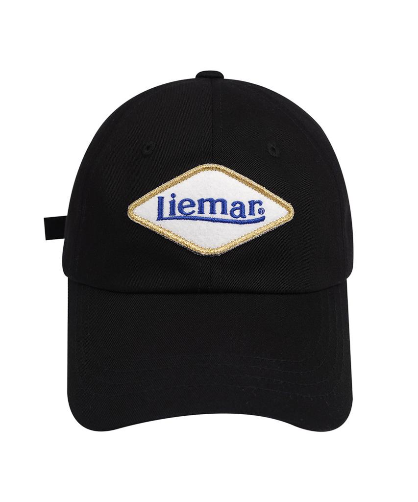 LIEMAR Embroidered Patch Ball Cap Black