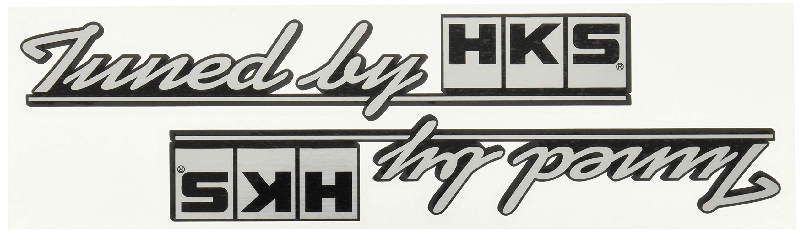 

HKS Official Merchandise Sticker Tuned by Black of 51003-AK117 (Set 2)