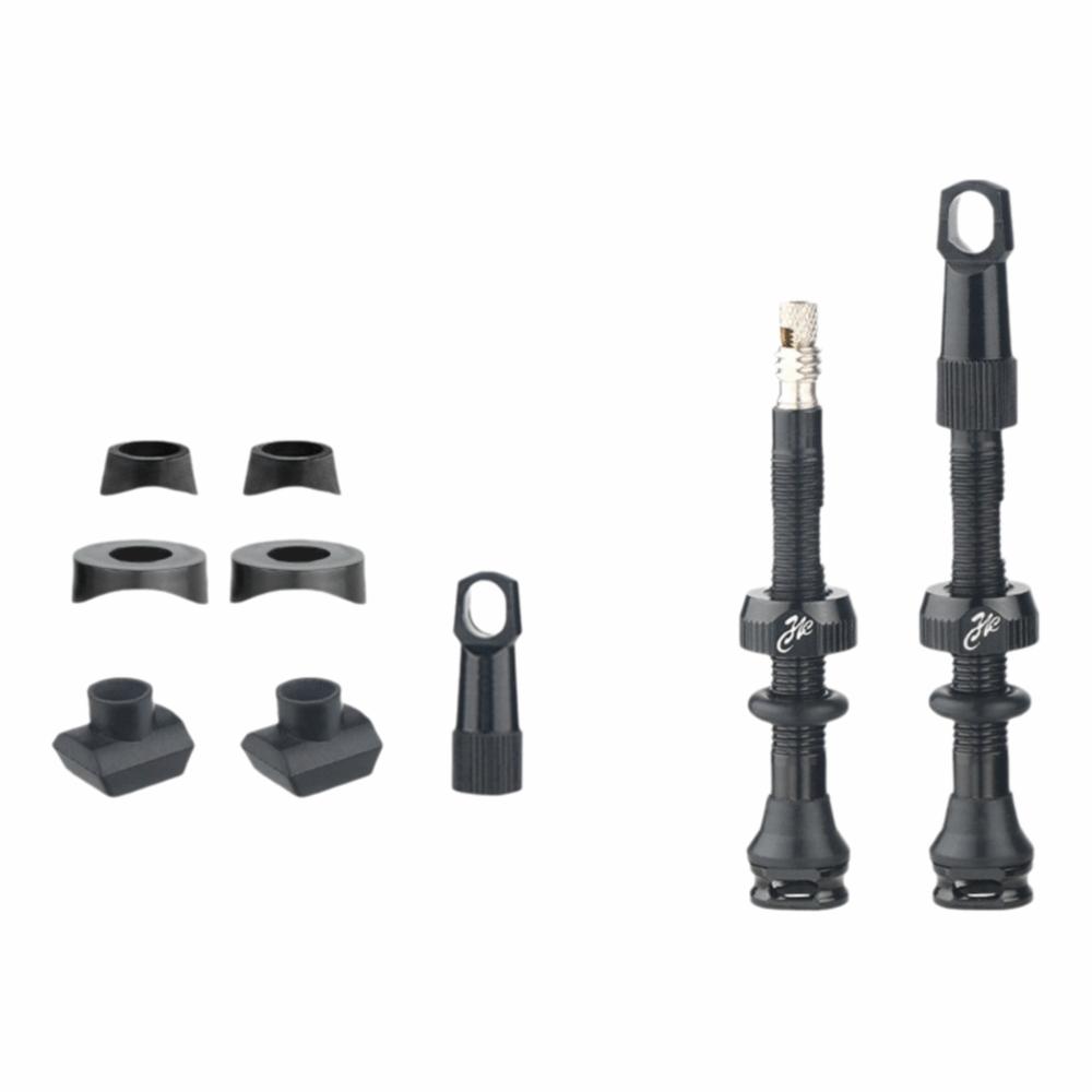 40/50/65/80mm Fahrrad Tubeless Reifenventil F/V Nippel Abnehmbarer Messingkern Fahrradreifenventile Carbonfelge Presta Ventile
