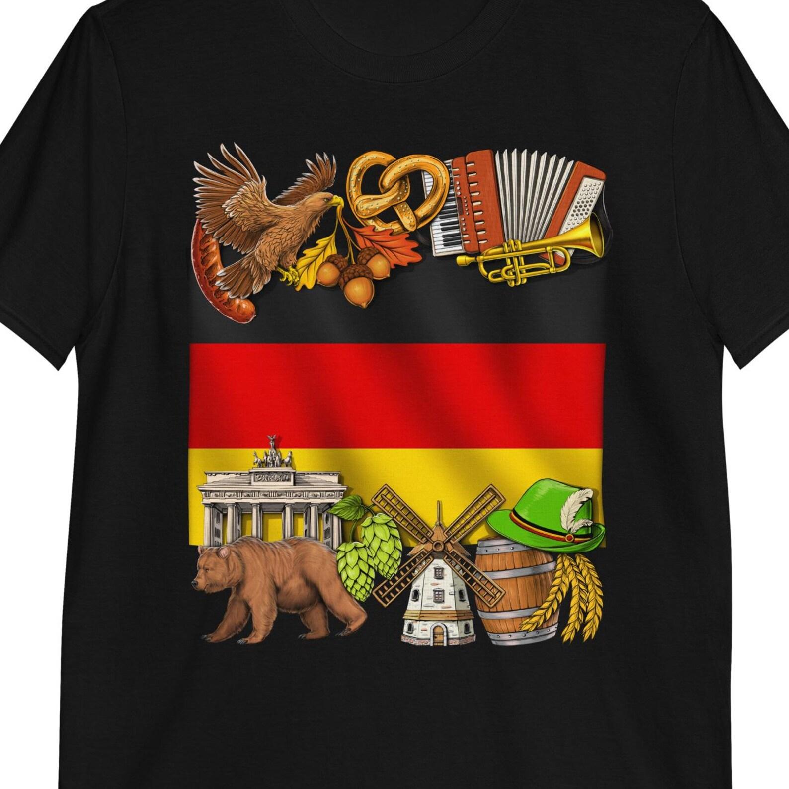 Germany Flag T-Shirt: Proud German Tee 130