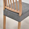 1/6PCS Waterproof  PU Leather Chair Cover Removable Dining Chairs Slipcovers Elastic Chair Seat Covers for Kitchen Hotel Wedding