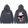 Rapper Niro MENS REA Album Grafik Hoodies Männer Frauen Mode Hip Hop Übergroße Pullover Hohe Qualität Lässiger Komfort Sweatshirts