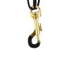 Saxophon-Nackenband Länge Verstellbar PU-Leder Gepolstert Weiche Nackenschlinge Saxophon-Schultergurt für Saxophonzubehör
