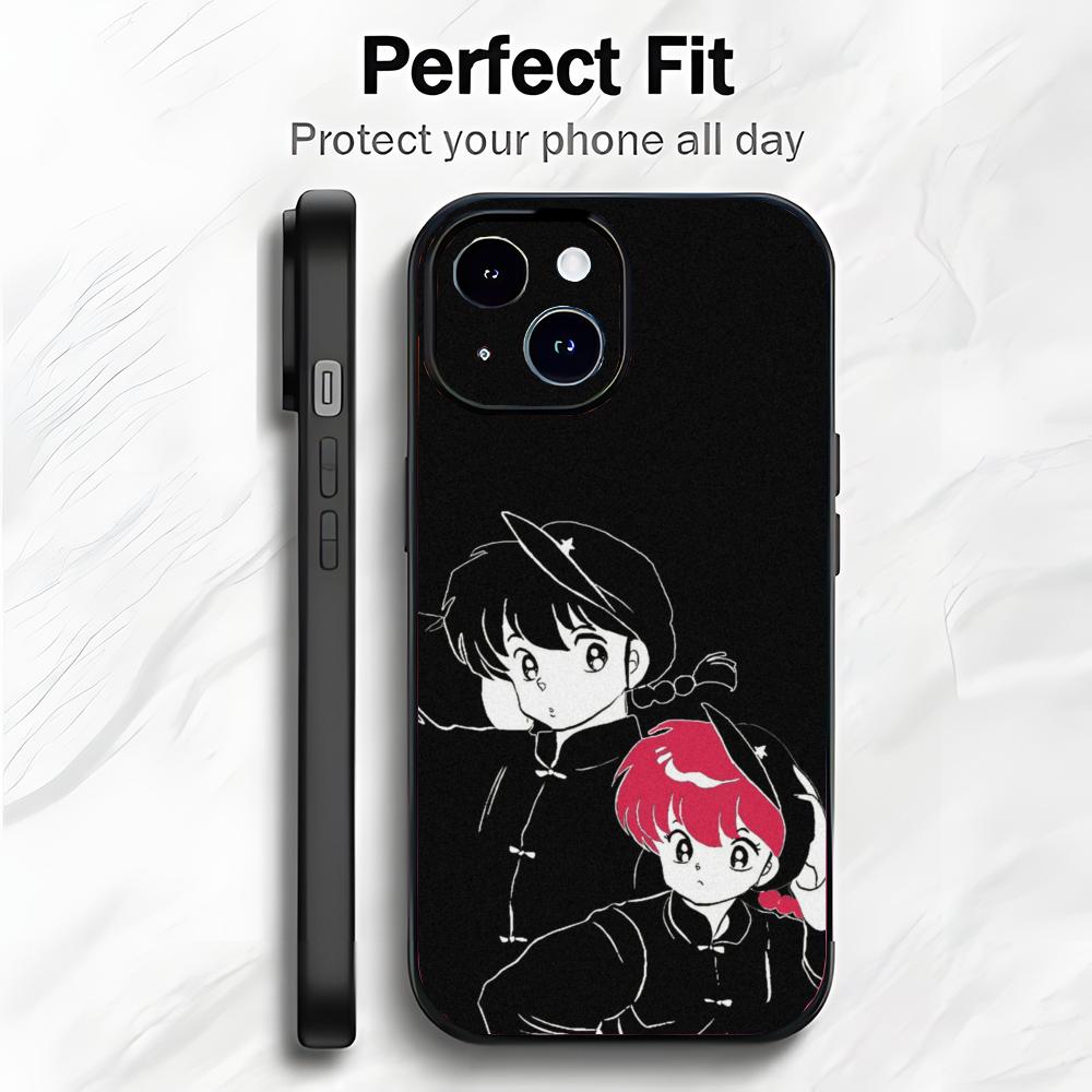 Funny Classic Animel R-Ranma 1/2 Phone Case Phone Case Soft Packaging Lightweight For iPhone17 16 15 14 13ProMax