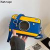 Women Camera Shape Shoulder Bag Lady Girls Casual Crossbody Handbag Messenger Purse Stylish Female Travel Small Shopping Tote