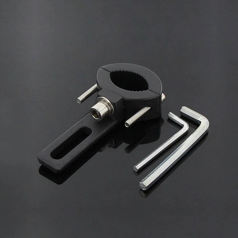 1Pair Universal Motorcycle Headlight Spotlight Mount Bracket Light Lamps Holder Adjustable Fork Clamp Lamp Holder Clamp Bracket