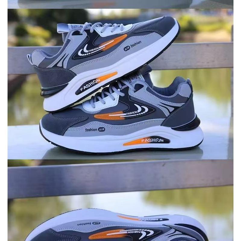 Cotton Shoes for Men, Fleece-lined Thickened Sports Shoes, Trendy Versatile Thick-sole Anti-slip Casual Shoes, Men's Running Shoes.