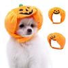 Dress Up Pet Halloween Hat Headdress Plush Cat Headgear Headdress Pumpkin Dogs Hat  Costume