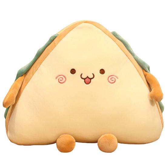 Simulation PP Cotton Cartoon Sandwich Pillow Bakery Food Cushion Plush Toys Gift