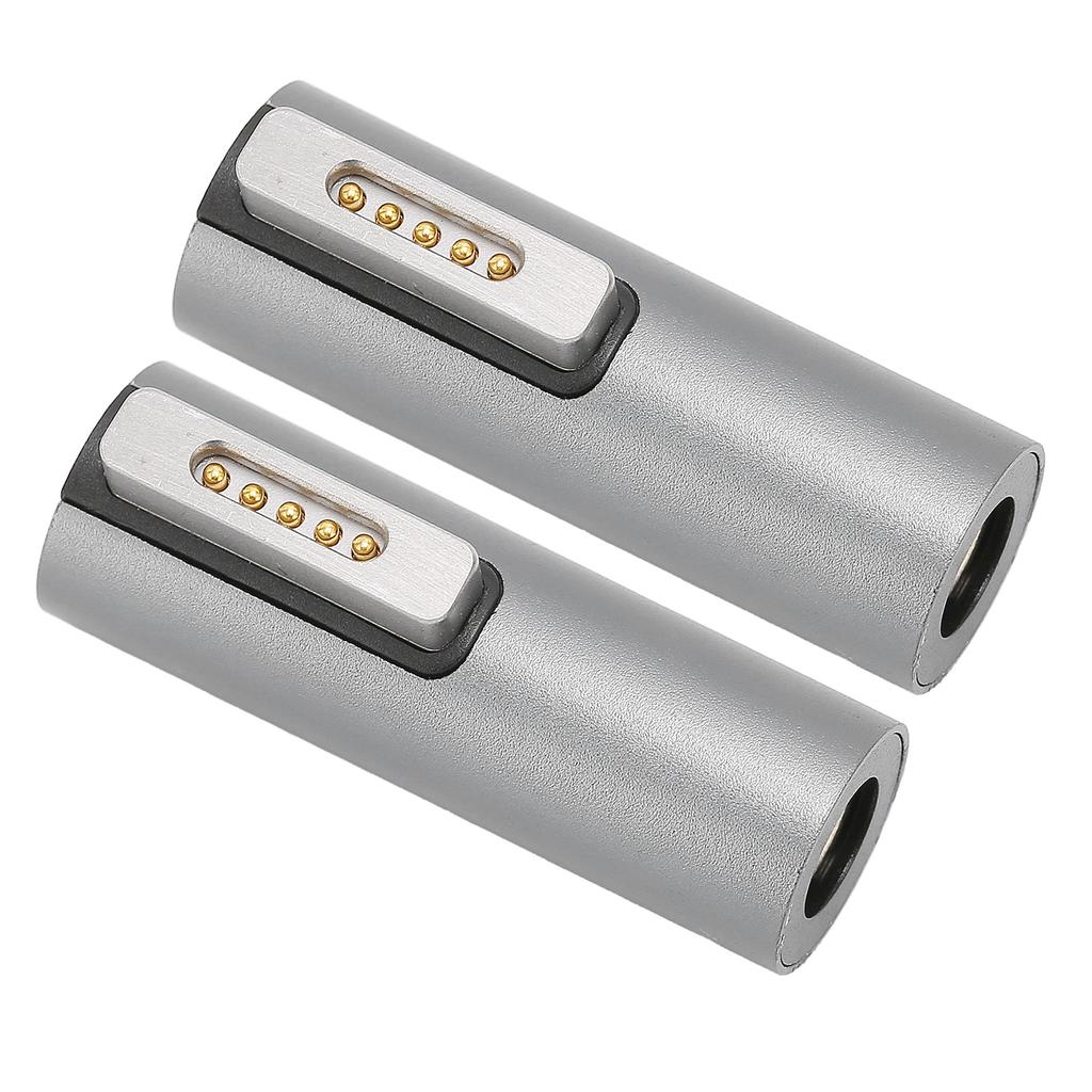 2PCS Magnetic T Tip Adapter DC Female To for Magsafe 2 Maximum Support 5A 18.5‑20V PD Magnetic
