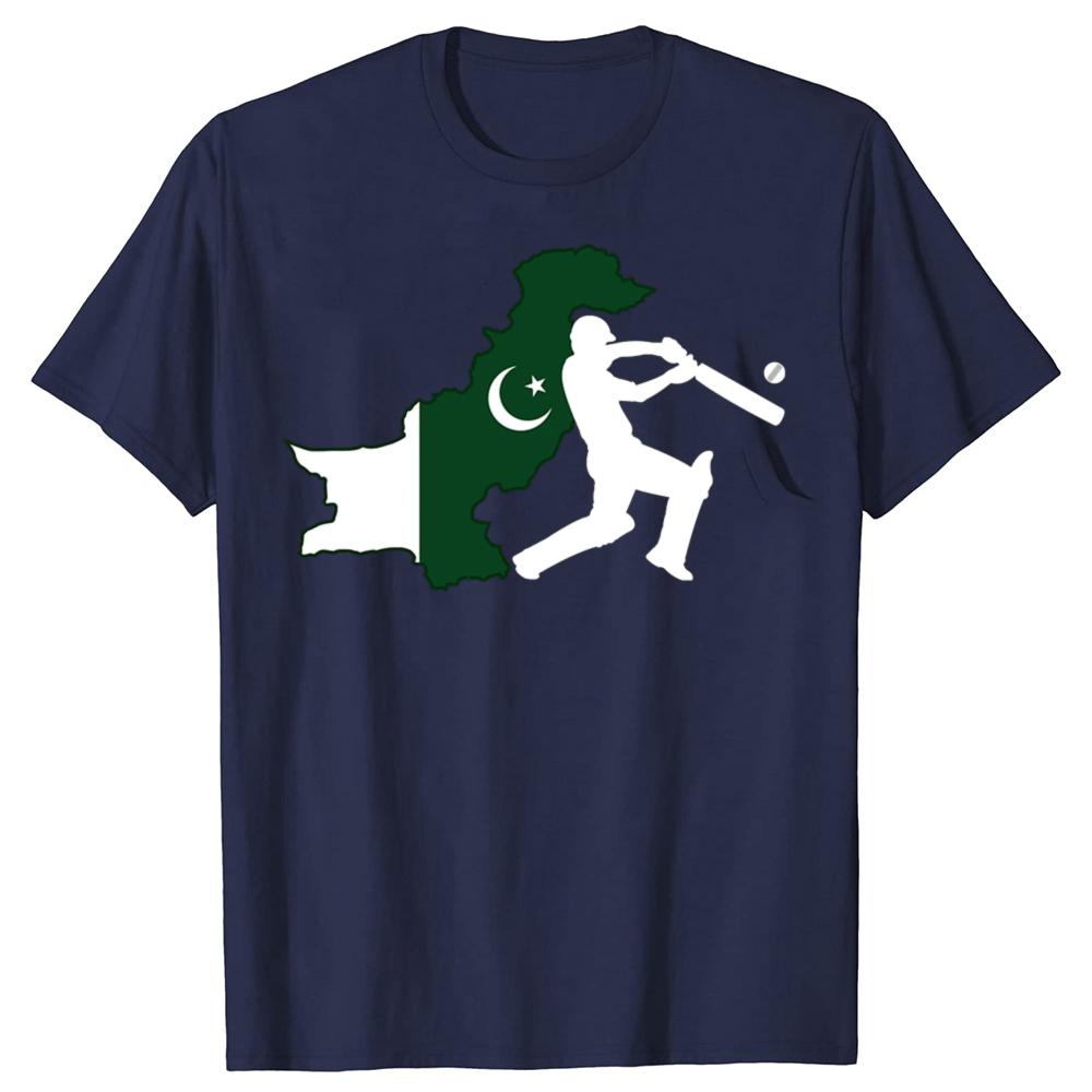 Funny Pakistan Cricket Team T Shirts Cotton Streetwear Short Sleeve Gifts Mens Clothing Fashion Casual Loose Oversized T Shirt