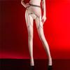 Sexy Garters Ring Connect Stocking Women'S 3 D Ultra Thin Cortchless Pantyhose Woman Sheer Maid Hollow Out Tights Solid Stocking