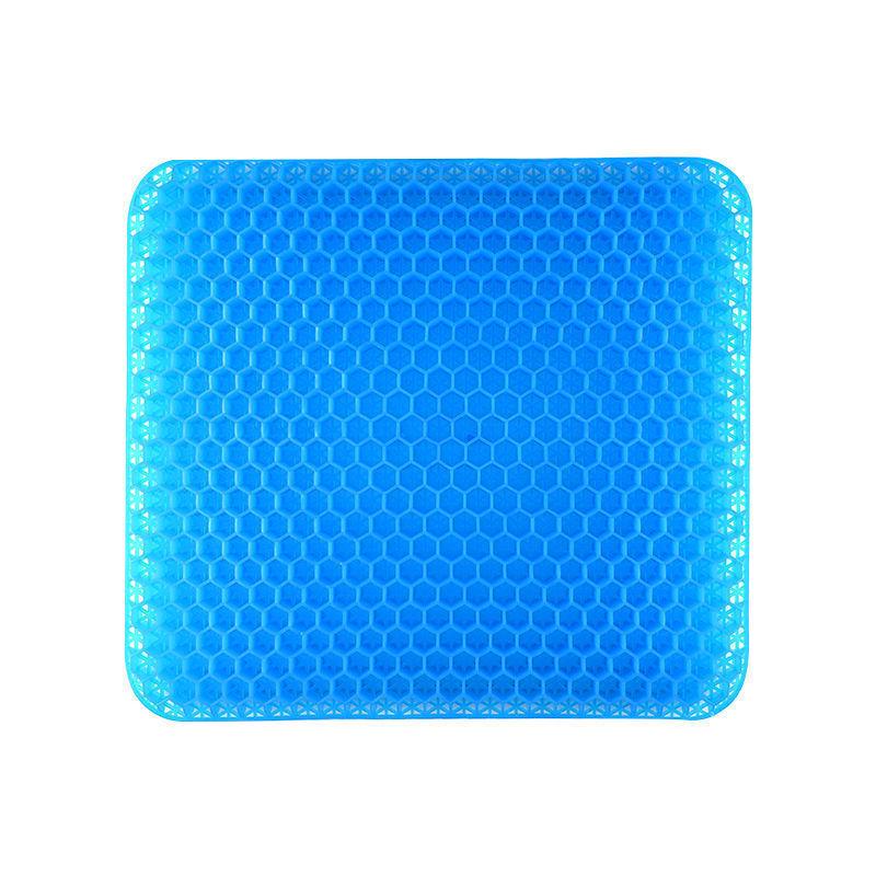 Summer Cool Honeycomb Silicone Seat Cushion for Car and Office
