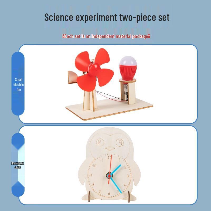 Student Hand-Crank Generator Science Experiment Kit – DIY Educational Project for Kids