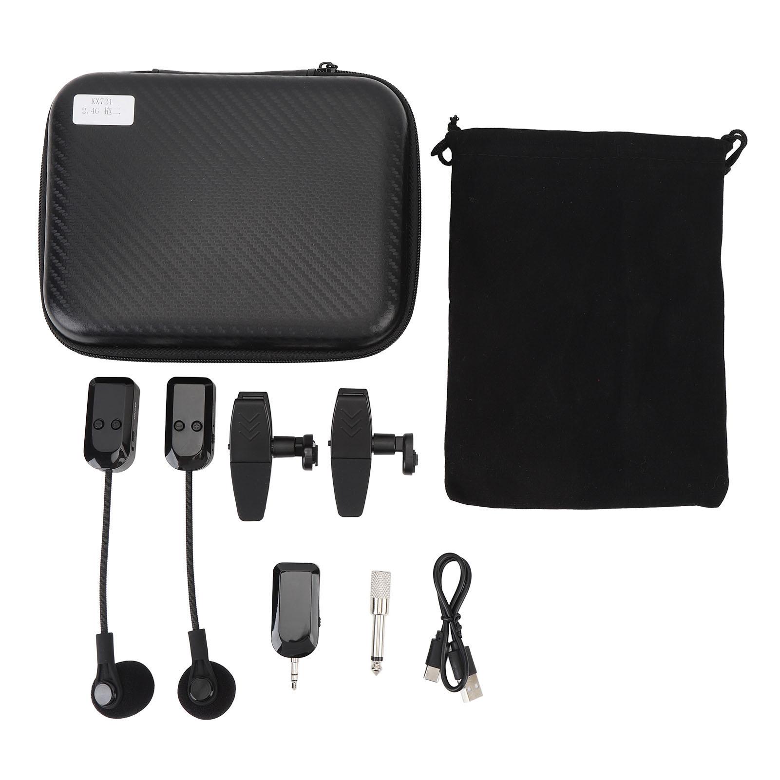 

Беспроводной микрофон для саксофона 2.4G Clip On Sax микрофонная система для сценического выступления