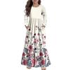 Girls' Maxi Dress Casual Holiday Dresses - Long Sleeve Dress With Pockets For 4-14Y