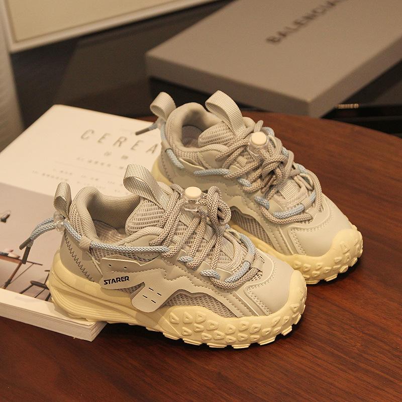 The Bottom of the New Durian Boys' Children's Sports Shoes Running Shoes Women's Forrest Gump Shoes Spring and Autumn Children's 2025 Dad Shoes Breath