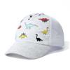 Adjustable Toddler Baseball Hat Dinosaur Printed Beach Sun Cap for Kids  for Boys Girls