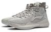 Li Ning YuShuai 13 Boom Sand Hawk Slip Resistant, Abrasion Resistant, Lightweight High top Basketball Shoes Men's Gray ABAP065-21