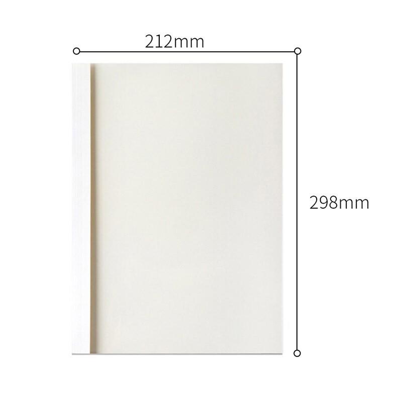 Deli A4 Thermal Binding Covers, 4mm, 10-pack CN Plug (adapter Included)