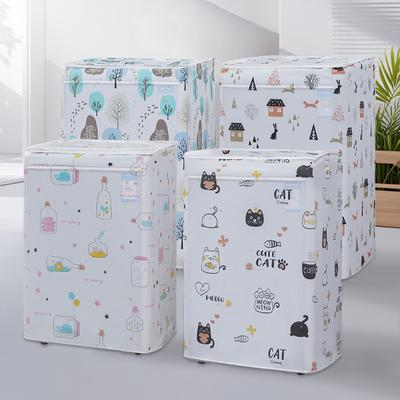 1PC Transparente wasserdichte Sonnenschutzmittel Haushalt Home Supplies PEVA Waschmaschine Abdeckung