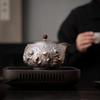 Sushih Ceramic Gilt Silver Teapot by Master Zheng Wenqiang