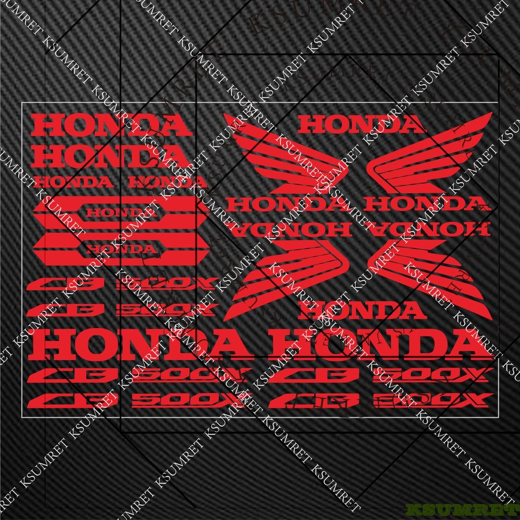 For Honda CB500X Stickers Motorcycle Sticker Moto Helmet Cb500x Emblem Decal