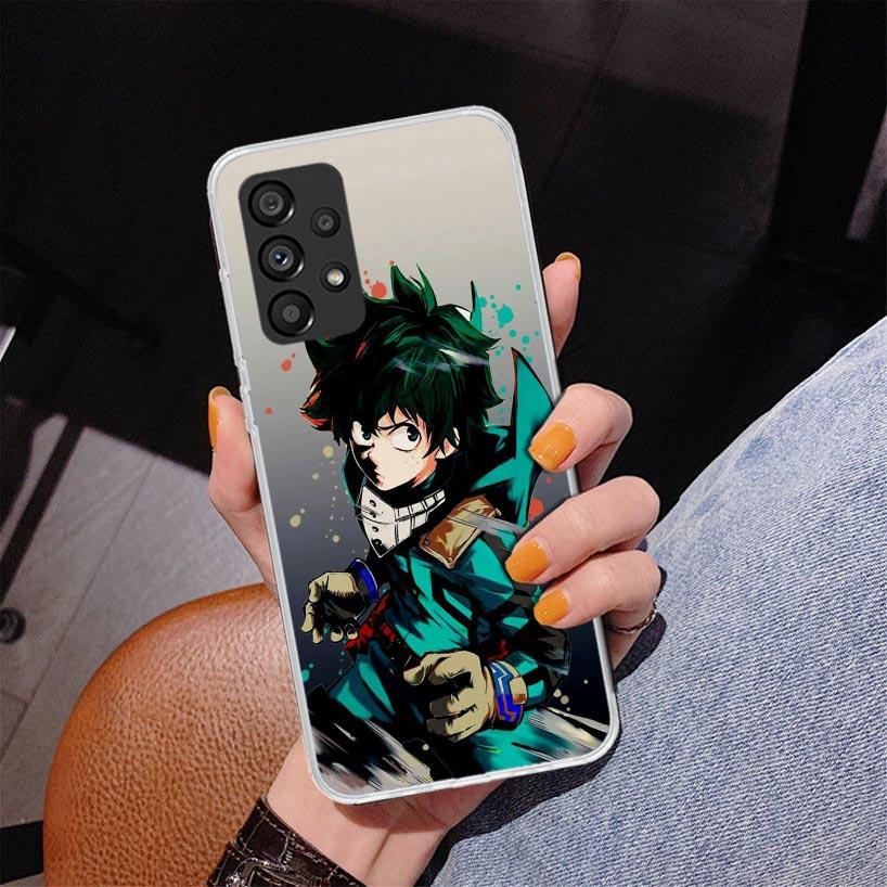 

My Hero Izuku Deku Phone Case For Samsung Galaxy A17 A16 A15 A14 A13 A57 A56 A55 A54 A53 A37 A36 A35 A34 A33 A26 A25 A24 A23 Gal Samsung A06