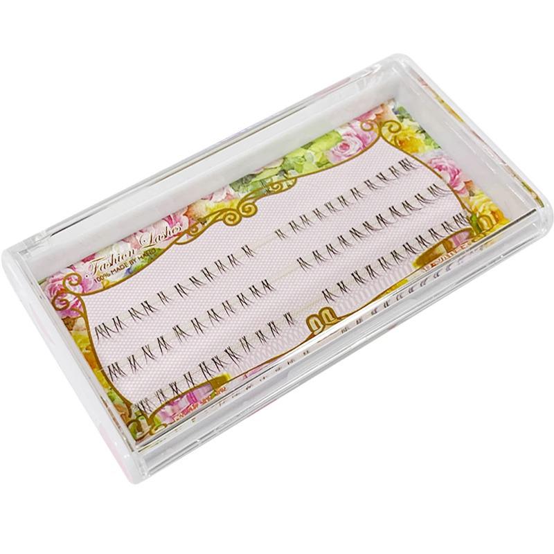 Cool Ji Baby Natural Cross V-Shape Cluster Eyelashes