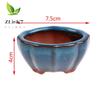 Kinesisk Stil Bonsai Blomkruka Keramisk Hantverk Växtkruka Planterare Heminredning 7,5*5,7*4cm