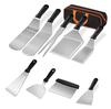 Barbecue Tool Set Outdoor BBQ Stainless Steel Teppanyaki Spatula Tools Barbecue Set