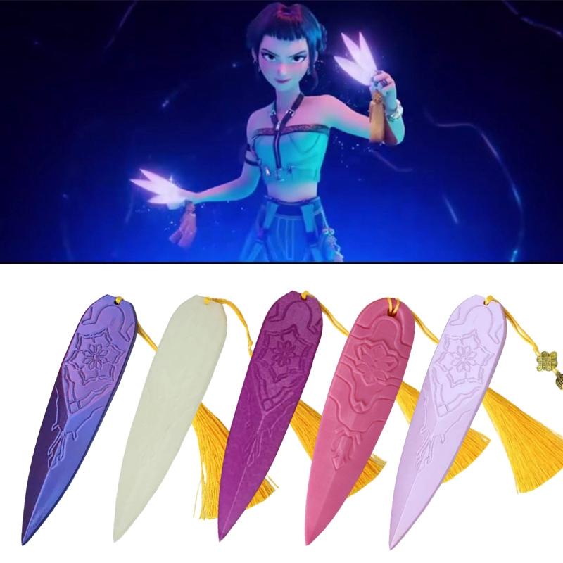 Zoey Łowczyni Demonów Światła Rzutki Broń Rekwizyty Kpop Łowca Zoey Artykuły Imprezowe Huntrix Karnawał Zespół Świecące Akcesoria