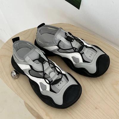Flache Plateauschuhe Damenmode Sandalen Aushöhlen Designer Damenschuhe Laufschuhe Student Casual Zapatos