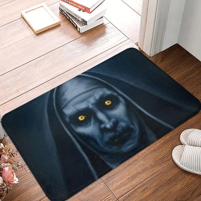 

Face Horror Short Film Rug Halloween Rug Living Room Carpet Home Decor Entrance Door Mat Rug Halloween Chucky Front Floor Door 40x60cm