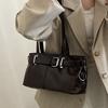 Borsa a Mano Vintage da Donna Grande Capacità 2025 Borsa da Sottobraccio per il Pendolarismo Borsa Tote Casual Coreana a Spalla Singola