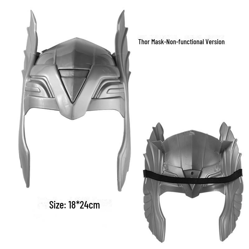 

Набор для косплея Тора из Мстителей: Звуковой и световой боевой топор, молот, плащ и маска для глаз