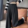 2026 Autumn Women's Wide-Leg High-Waisted Drape Slimming Straight-Leg Pants