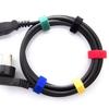 30pcs/50pcs Detachable Cable Ties Color Reusable Nylon Ties T-Type Cable Organizer