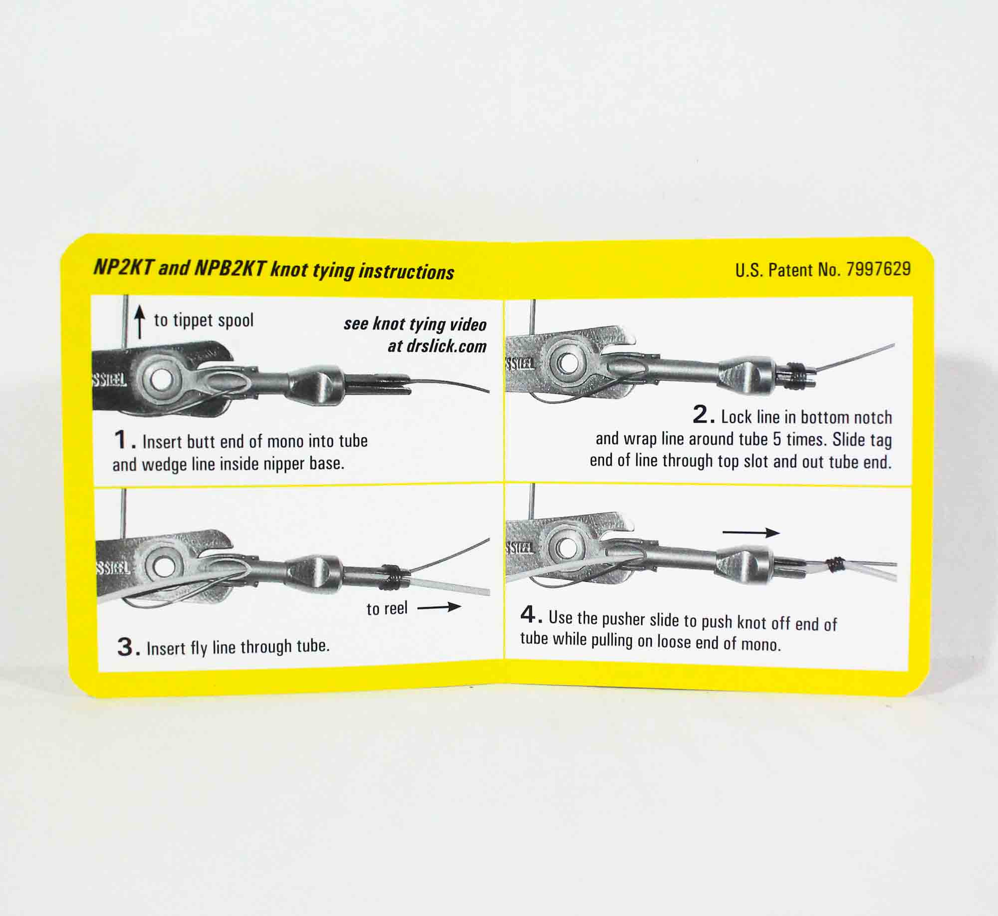 Pince Dr Slick Typhoon 6,5 Pouces – Jaune, Avec Mâchoires De Rechange, Neuve