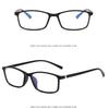 Myopia Glasses Men Anti Blue Light Eye Glasses Women Nearsighted Eyewear Full Frame Plain Glasses Prescription 0 To -600