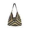 Straw Bags For Women, Summer Straw Purse Crochet Beach Bag Tote Bag Trendy Straw Shoulder Handbags