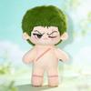 Cute Q Version Toy Dress-Up Cotton Plush Doll One Piece Zoro 20Cm Birthday Gift For Friends (No Clothes Included)