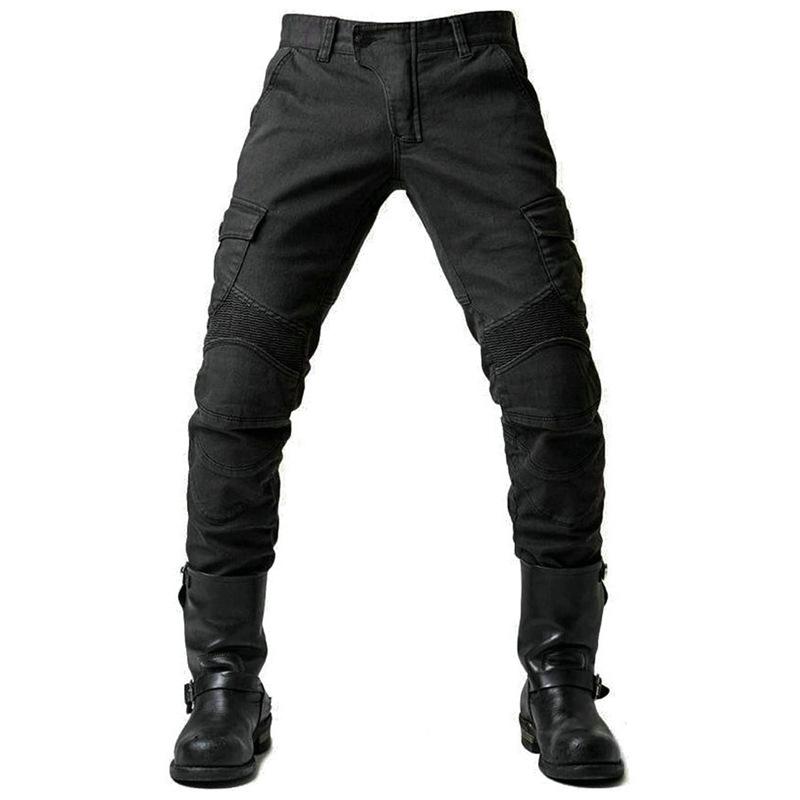 Men's Four-Season Breathable Anti-Fall Motorcycle Riding Jeans